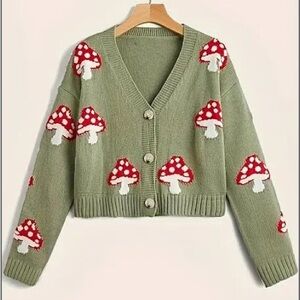Cute Mushroom Sweater